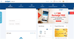 Desktop Screenshot of oxigenwallet.com